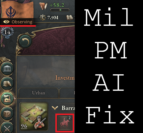 Military PM AI Fix [TENATIVELY DEPRECATED]