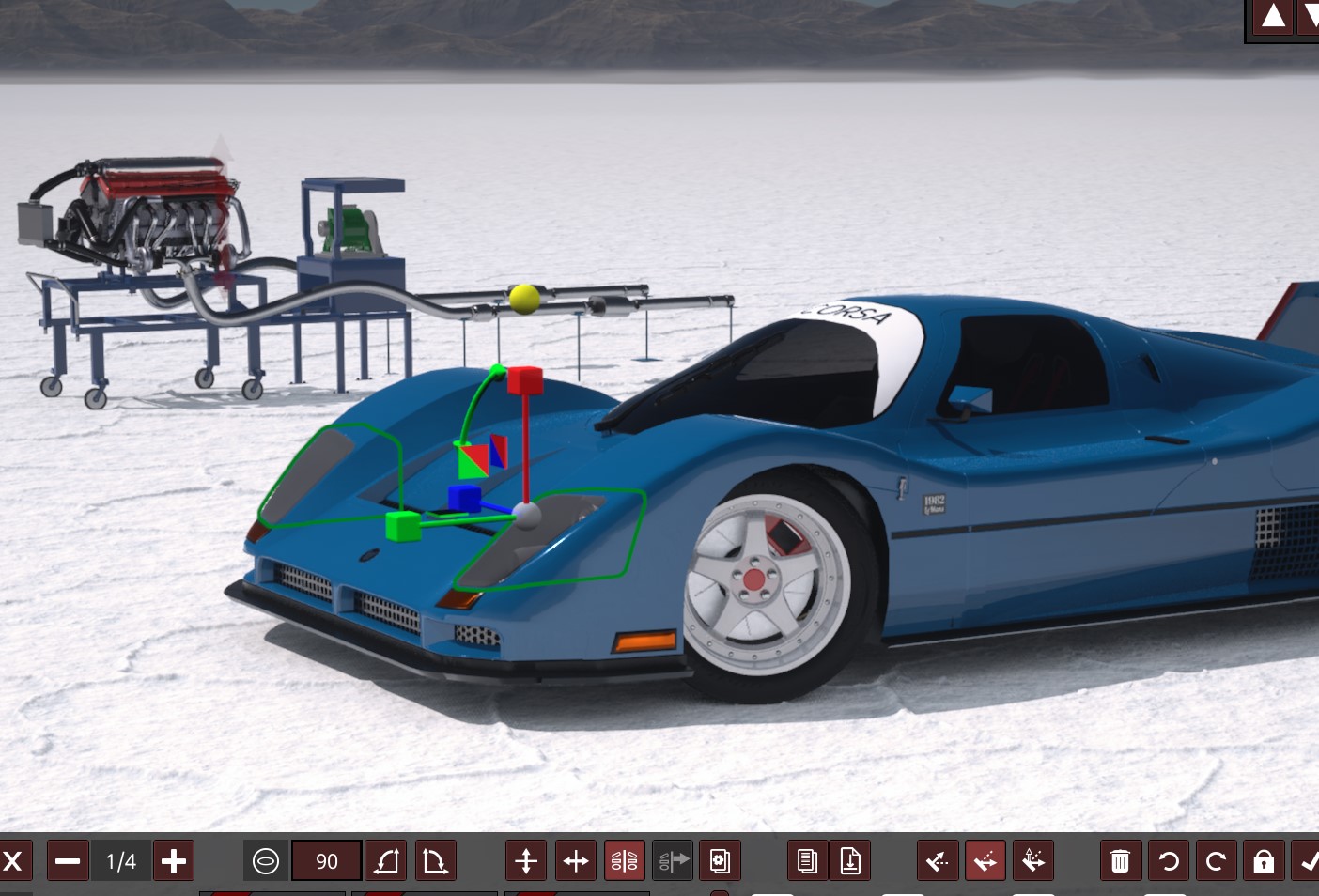 Example Salt Flats Designer Level