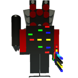 TITAN SPEAKERMAN with glitch hand