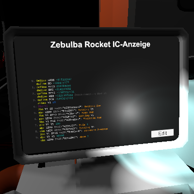 Zebulba Rocket IC-Anzeige
