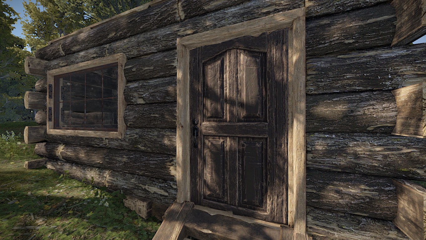 Cozy Wooden Door