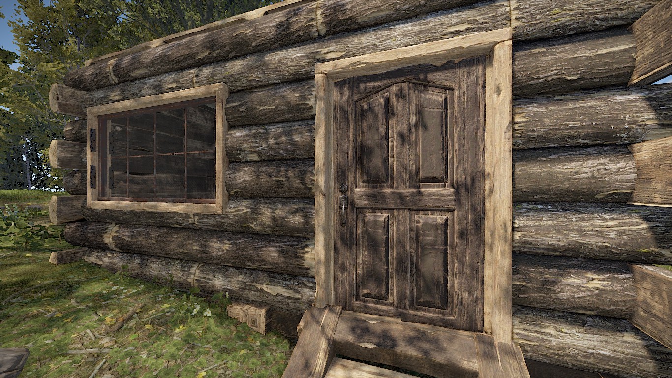 Cozy Wooden Door