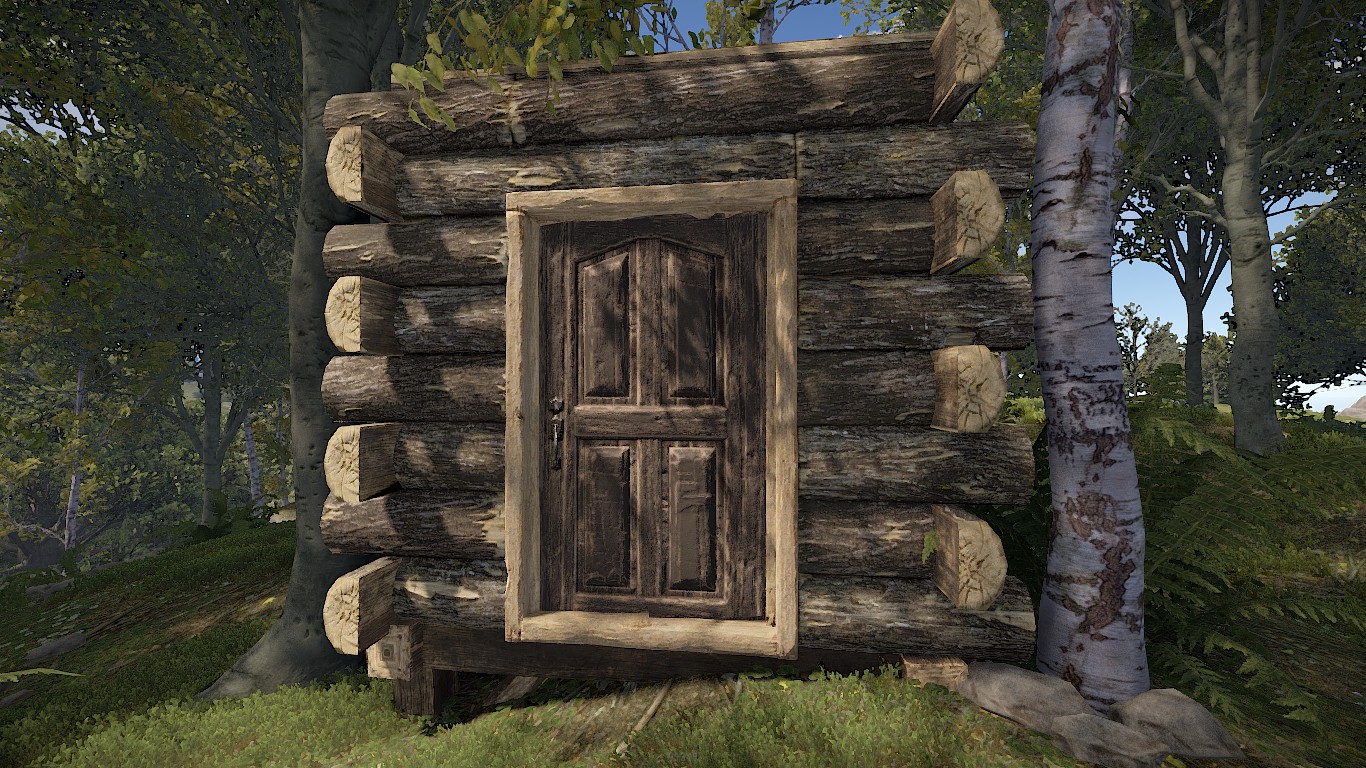 Cozy Wooden Door