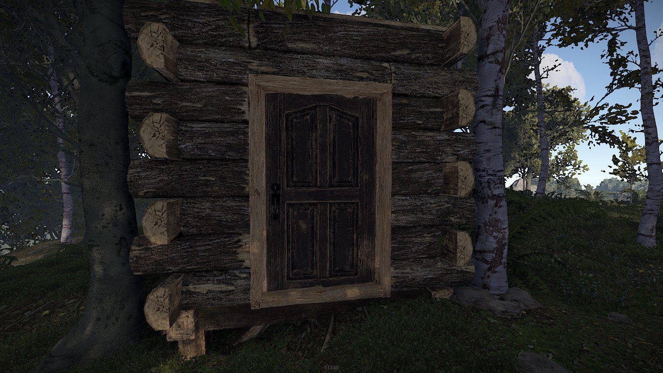 Cozy Wooden Door