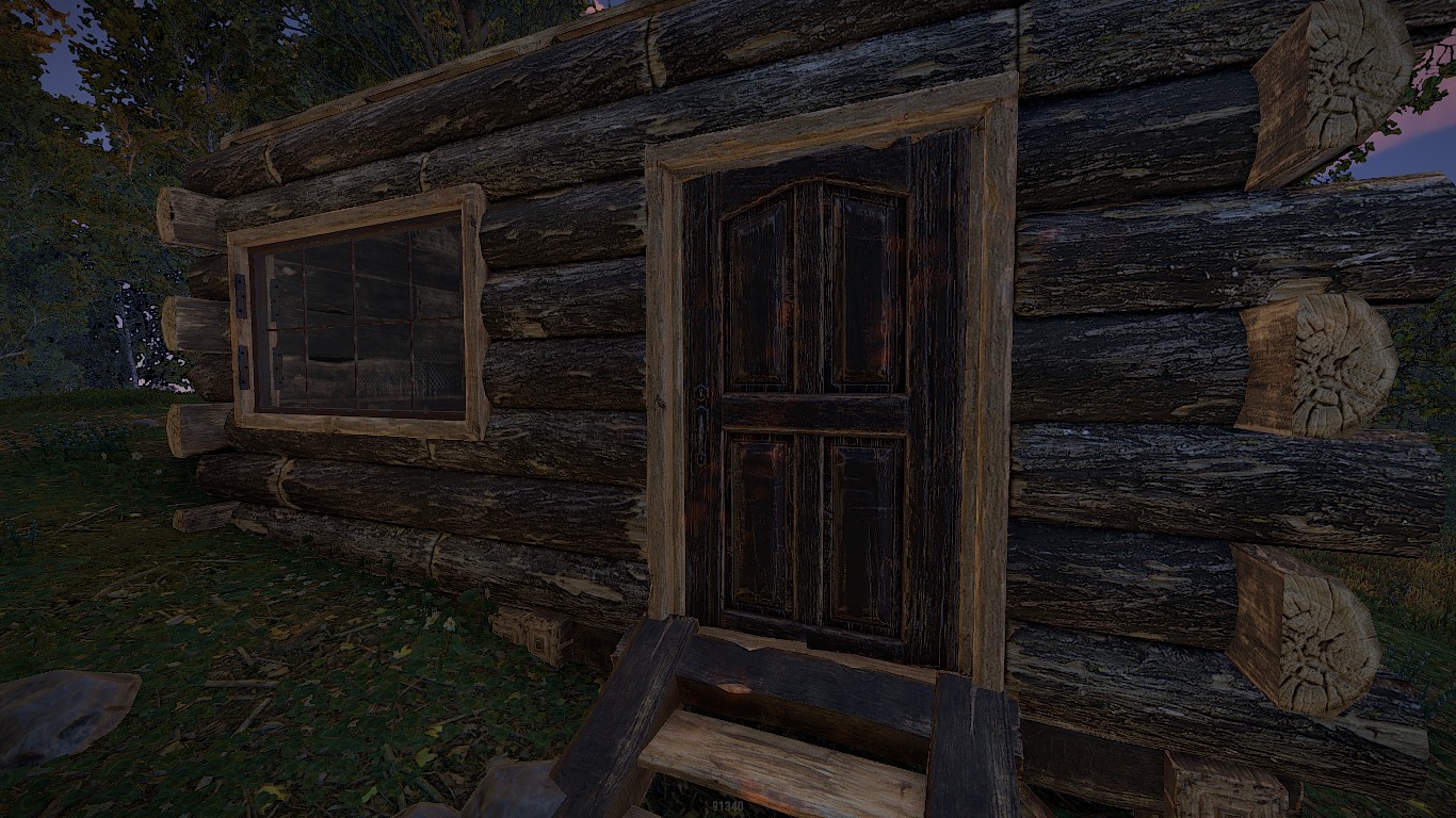 Cozy Wooden Door