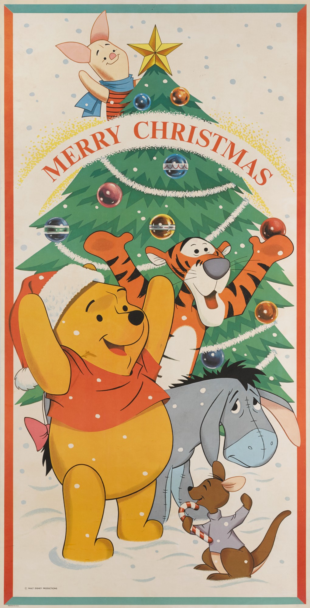 Winnie The Pooh Christmas Clips Pack!