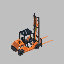 Base Forklift Controllable