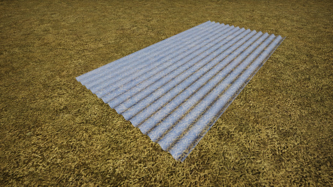 Corrugated Sheet 1M X 2M