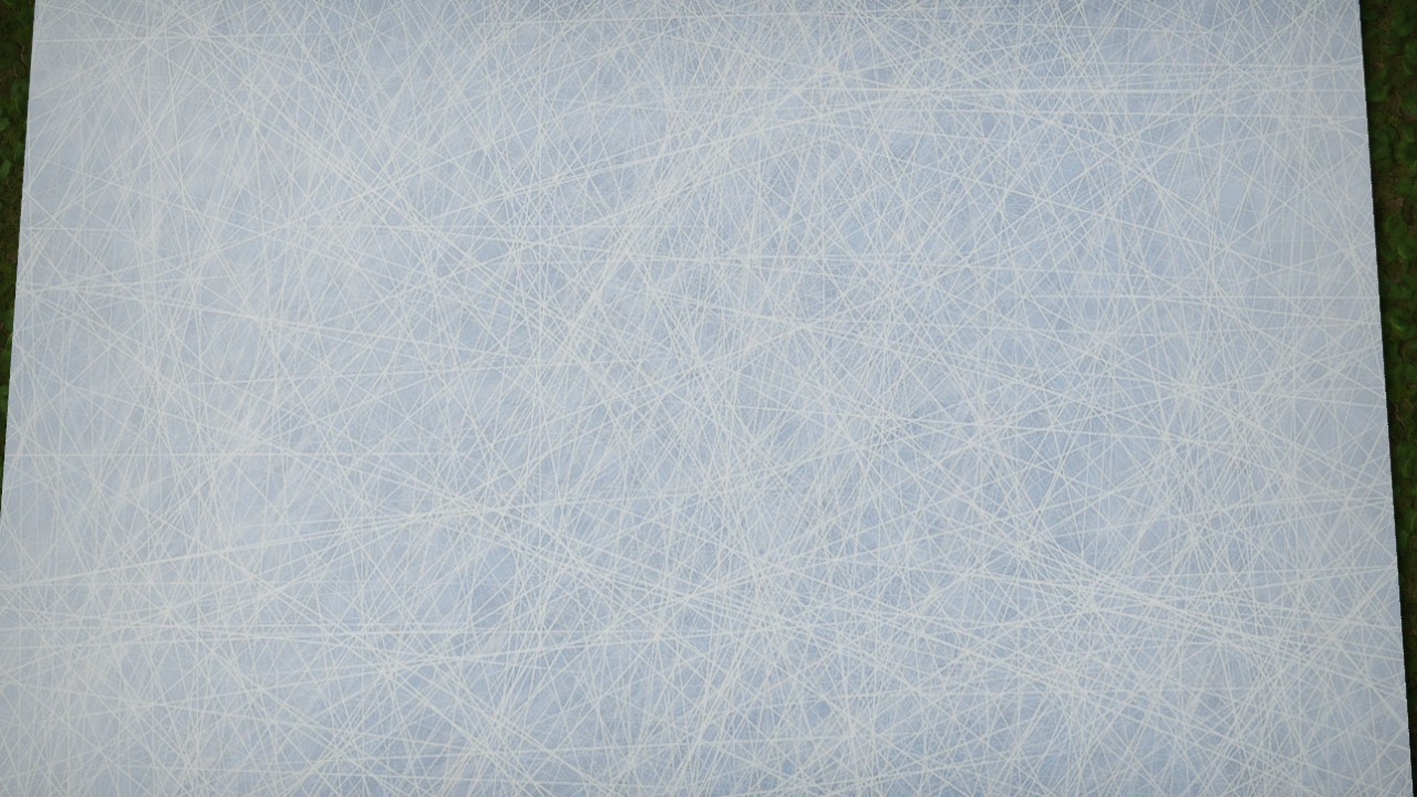 Ice for Skating Rink 4x4M