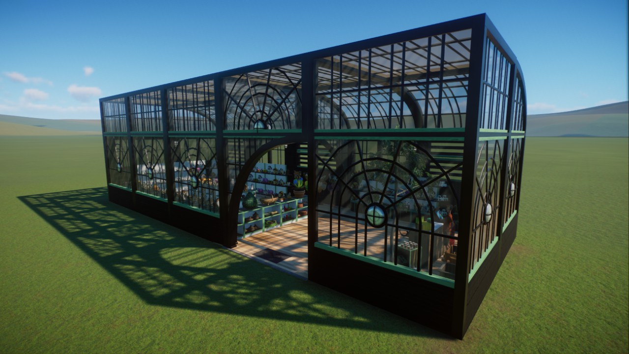 Modern Glassy Gift Shop