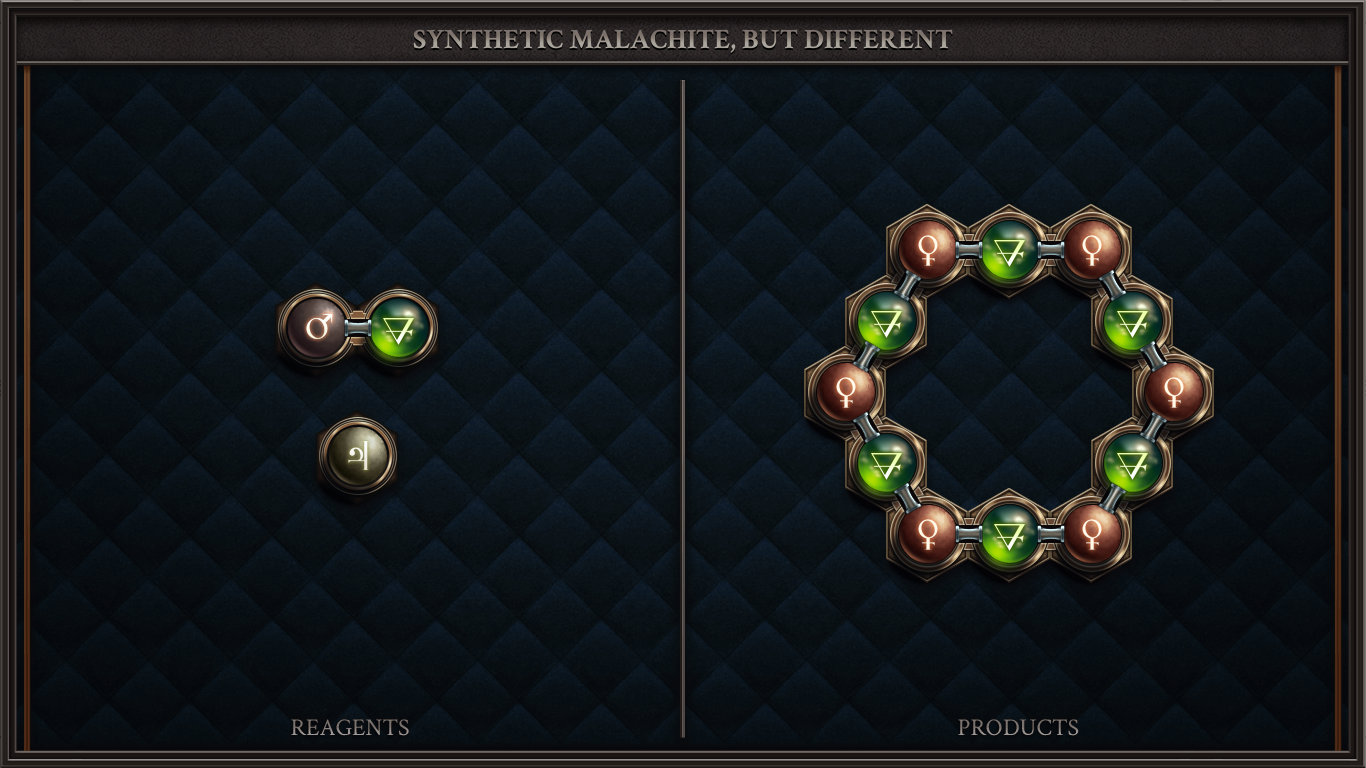 Synthetic Malachite, But Different