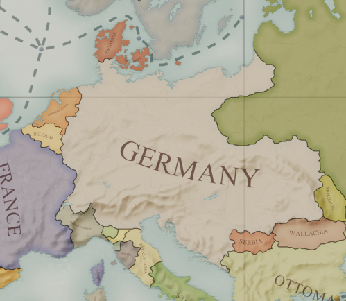 White Austria-Formed Germany