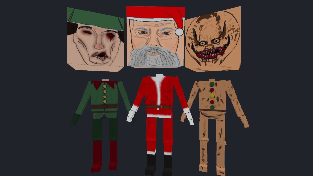 Escape The Christmas Horrors Texture Pack