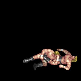 Elbow Drop to Leg