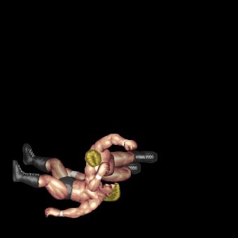 Second Rope Elbow Drop