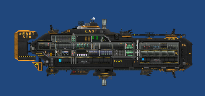 东海级探索舰 – Barotrauma Mod