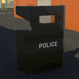 Bulletproofed Police Shield