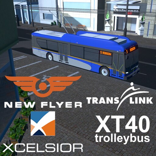 Steam Workshop::[TROLLEYBUS | SUNSET] 2026 New Flyer XT40