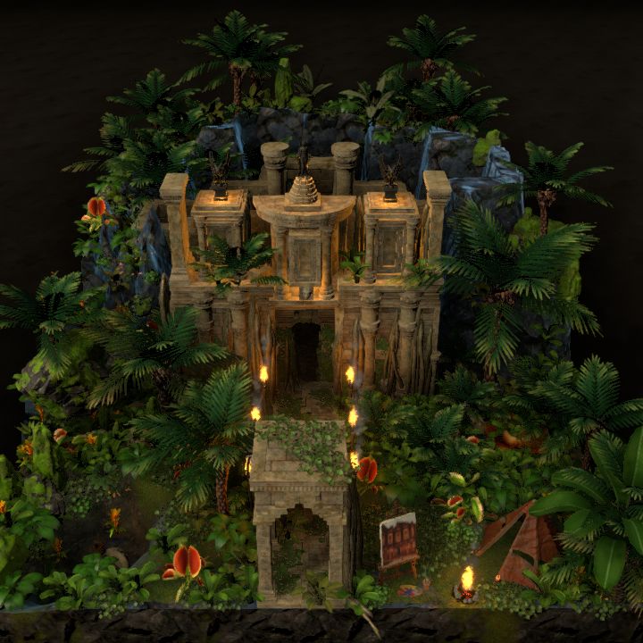 Petra Ad Deir jungle version