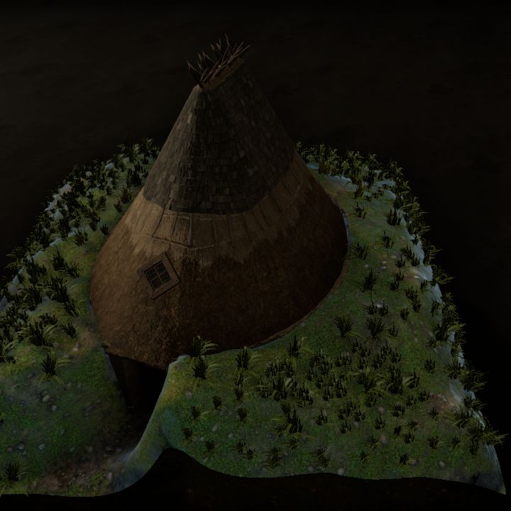 Living Room (Skara Brae) DAM CHallenge