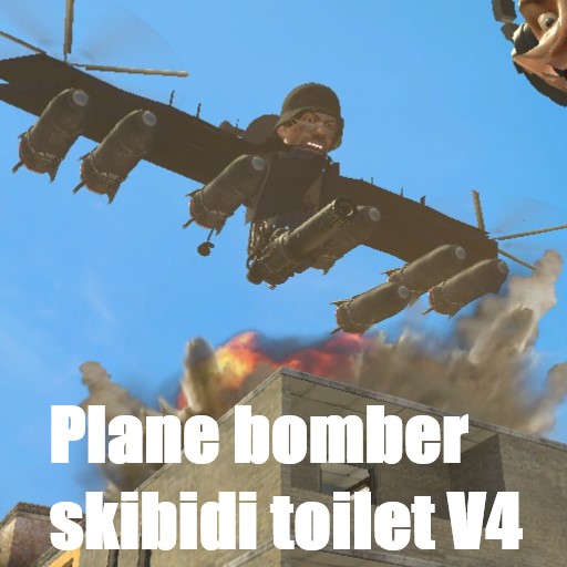 Plane bomber skibidi toilet v4