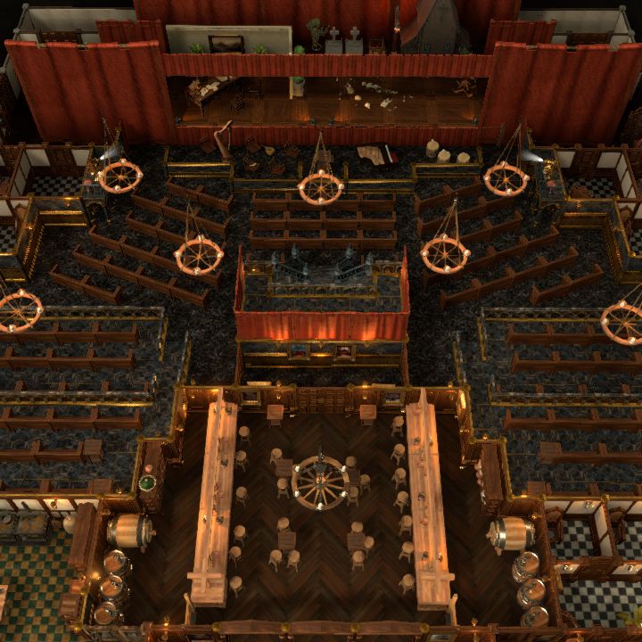 Theater / Playhouse (Lobby, Auditorium)