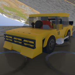 Toy Building Block Car (Race)