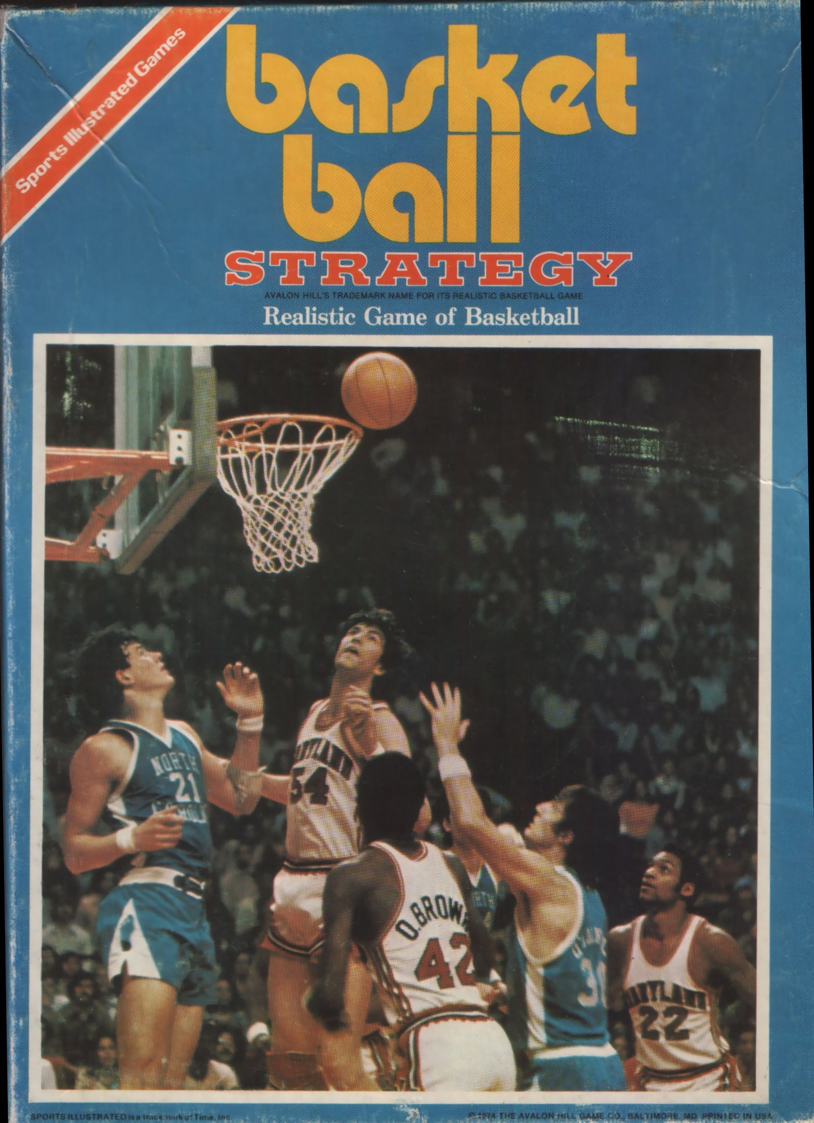 Basketball Strategy (1974 Avalon Hill)