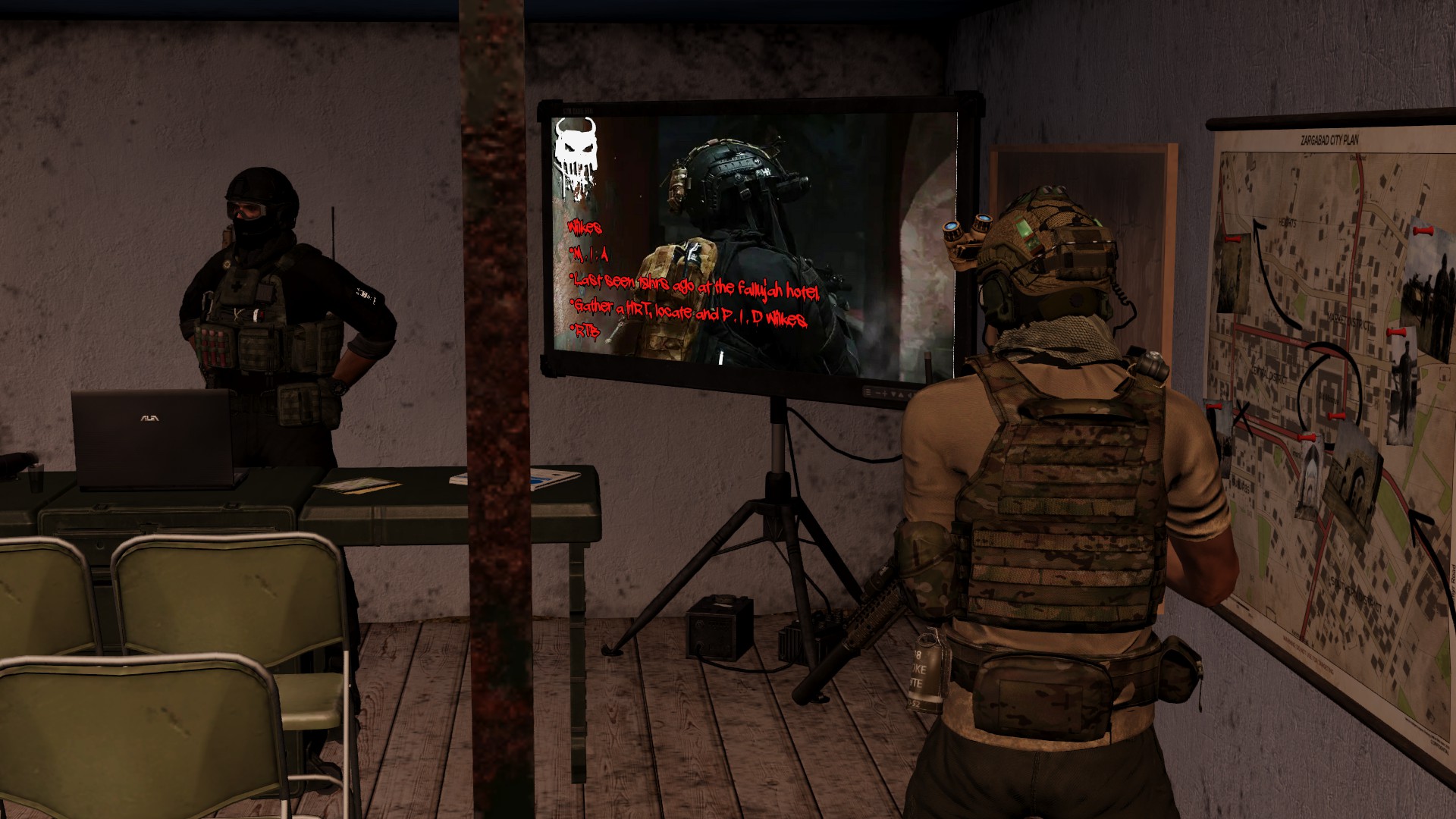 Briefing Hangar