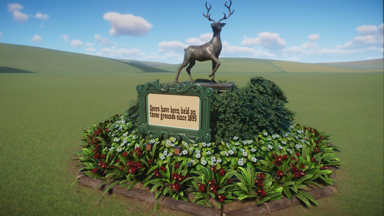 Deer statue/memorial preview