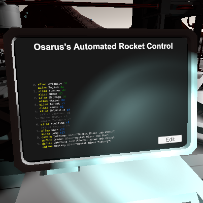 Osarus's Automated Rocket Control