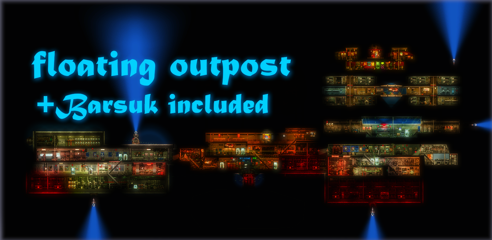 Floating outpost – Barotrauma Mod