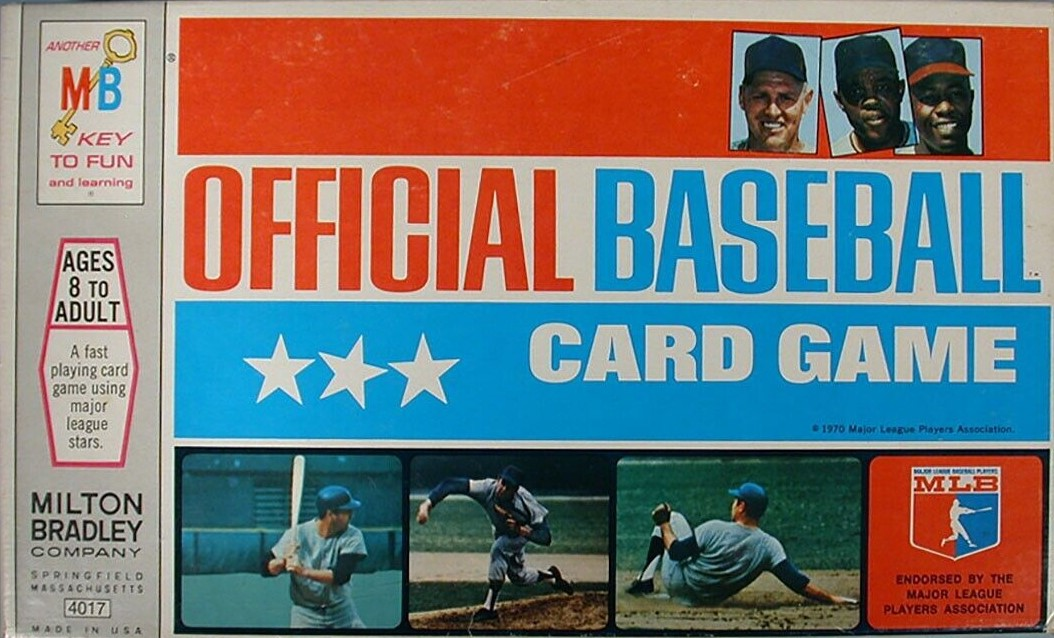 Official Baseball Card Game (1970 - Milton Bradley)