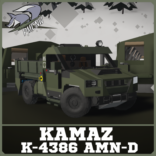 KAMAZ K-4386 AMN-D (Utility Pickup)