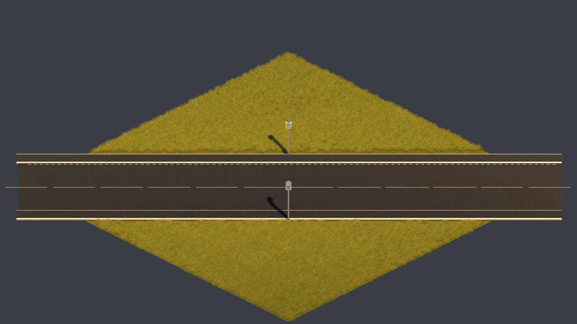 Diagonal road 4DIR1.tile