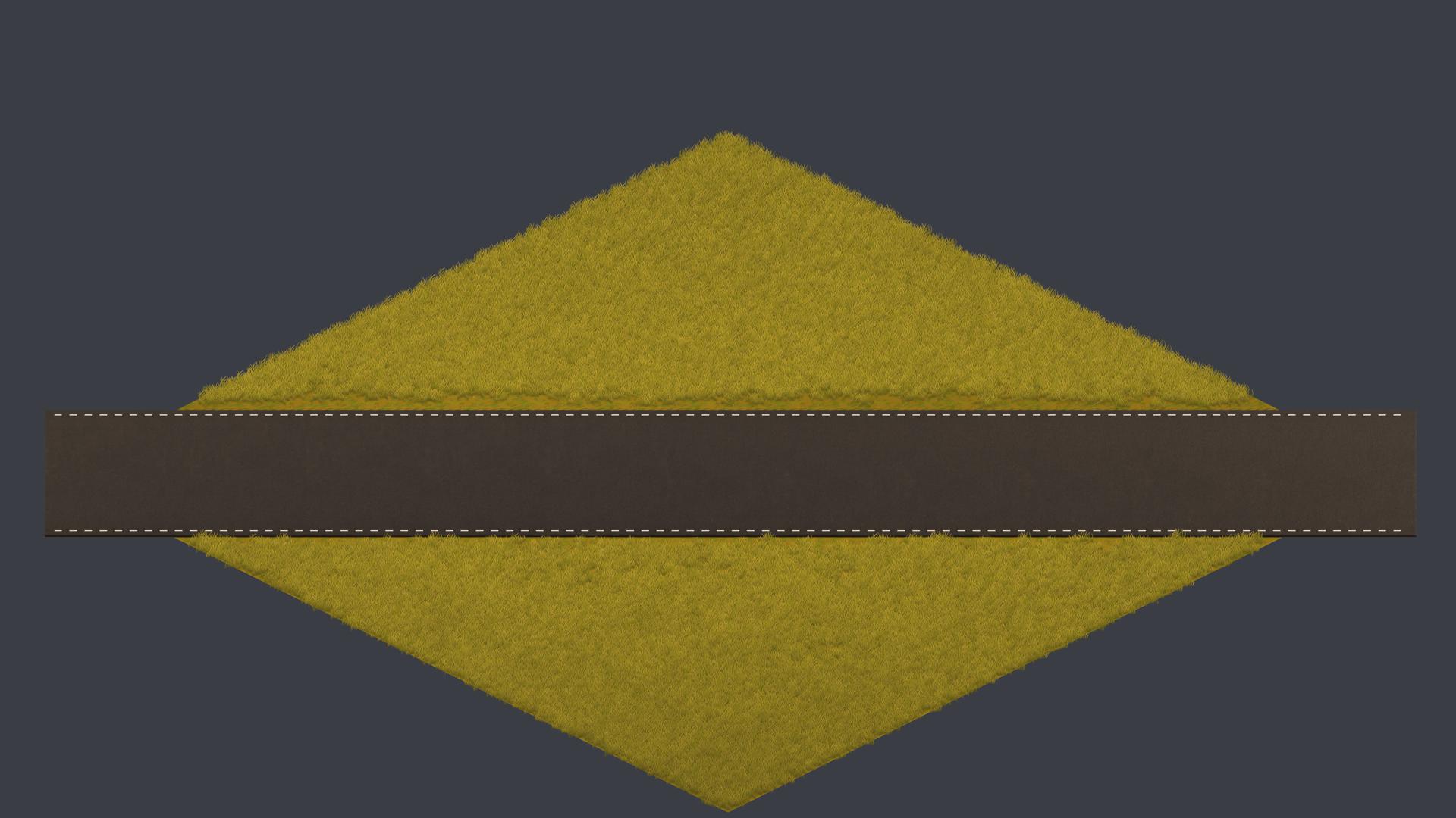 Diagonal small road 1DIR1.tile