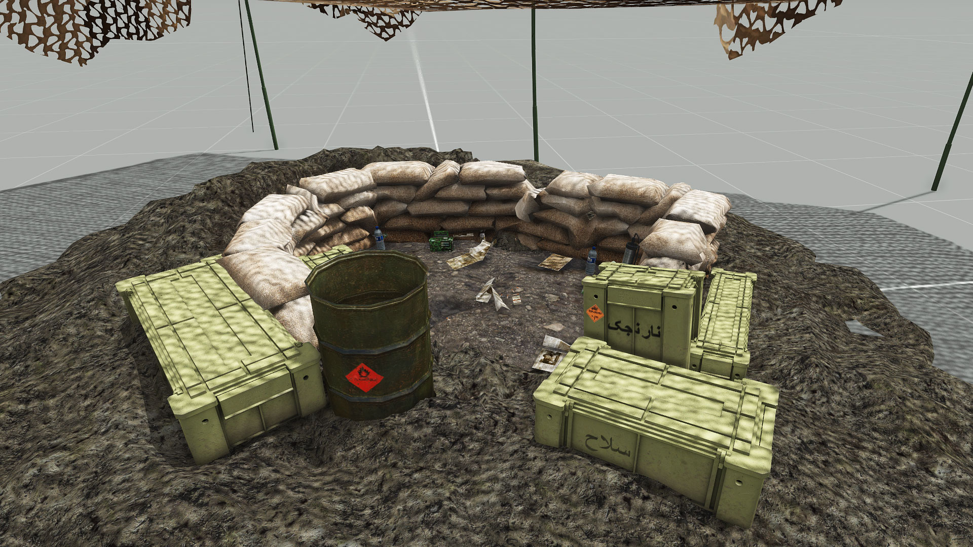 CSAT Small dynamic trench