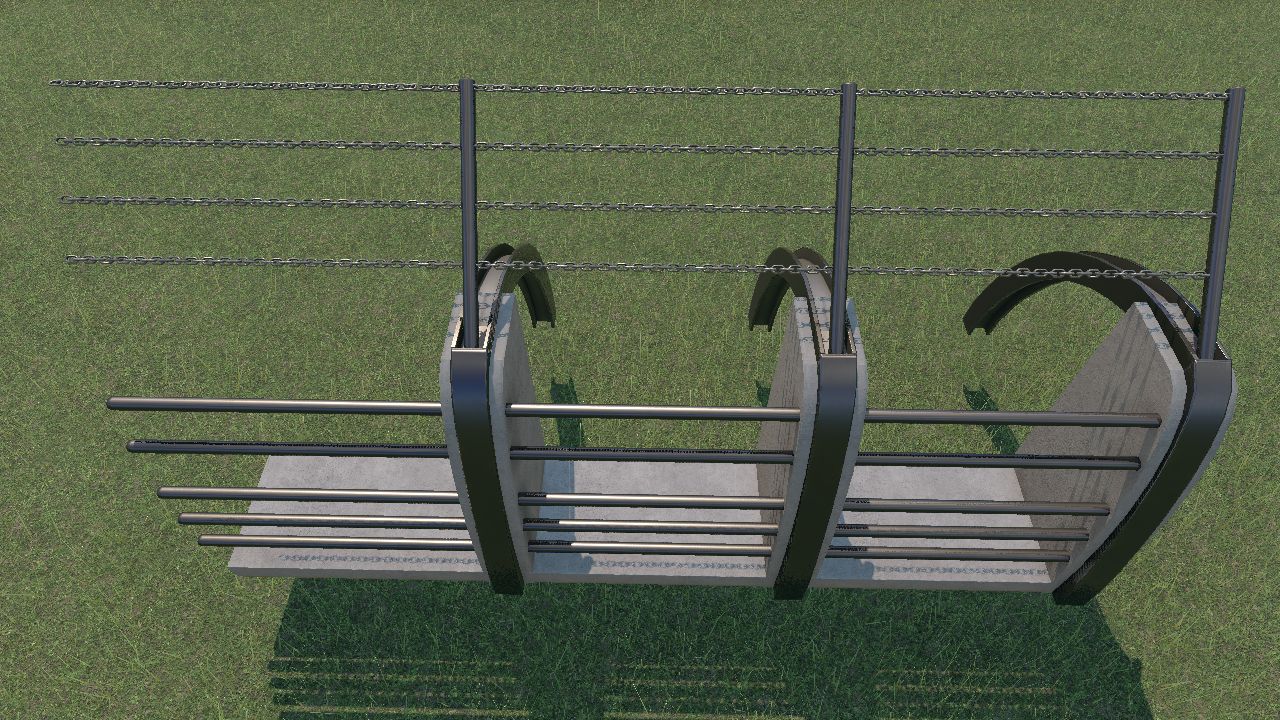 Camarasaurus Fence (Sized for Camarasaurus species)