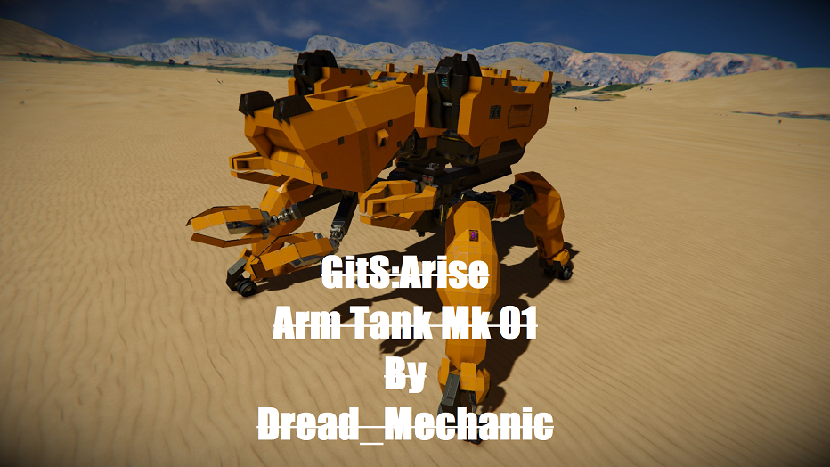 Ghost In The Shell || Arm Tank Mk 01 preview