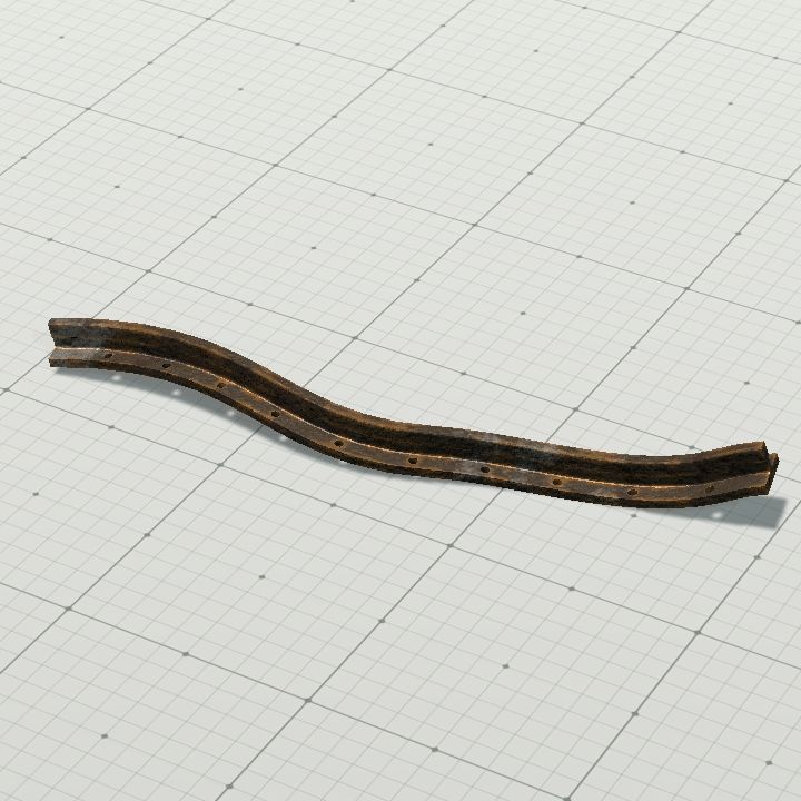 Bent Rusty Rail 2
