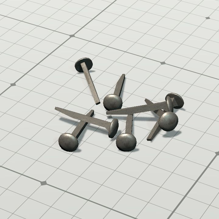 Railroad Spike Pile