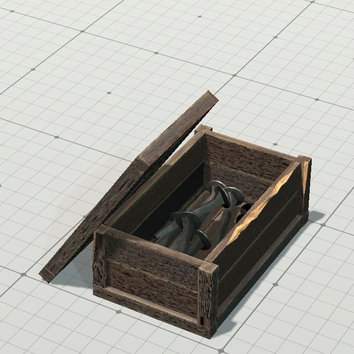 Railroad Spike Box