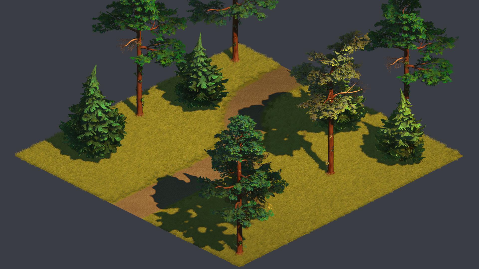 Improved forest dirt road 1FDRA2.tile