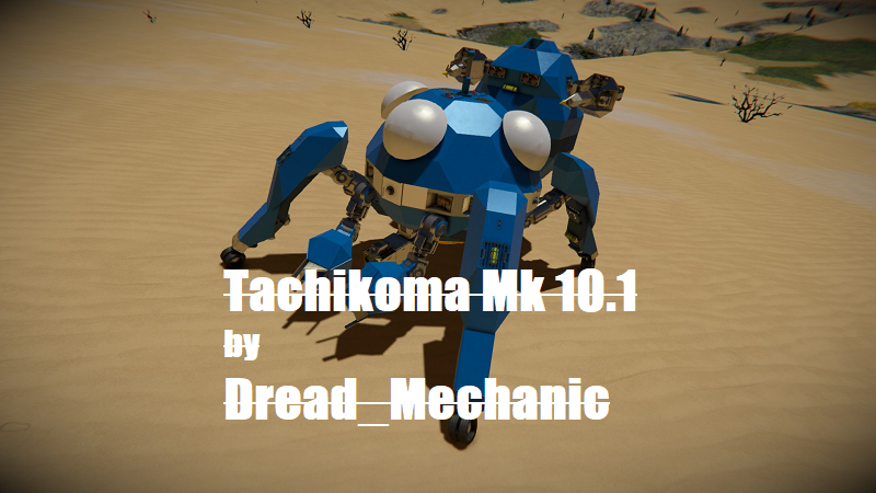 Ghost In The Shell || Tachikoma Mk 10.1 preview