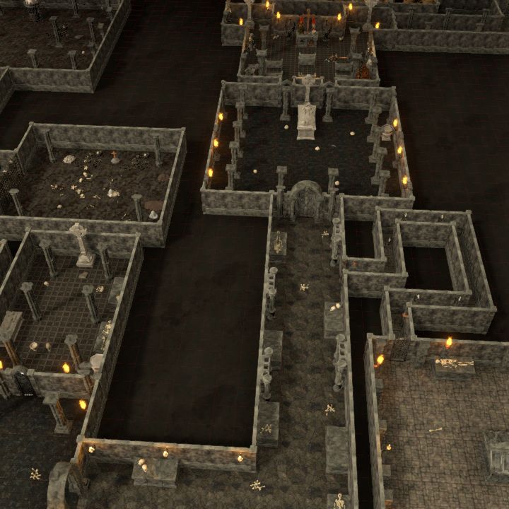 Underground village crypt (dungeon)