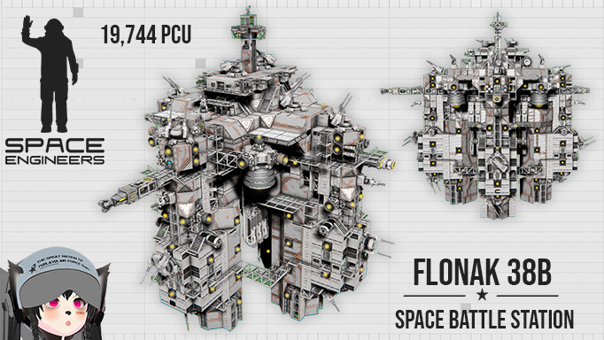 Flonak 38b High Speed Space Battle Station