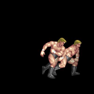 強エルボーバット (決め打撃)／Fierce Elbow Butt (Combo Clincher)