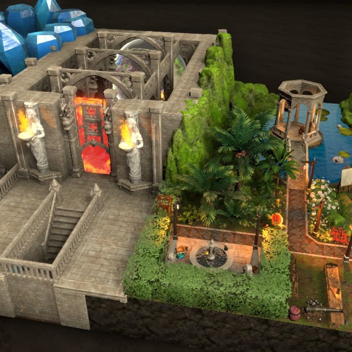 Throne room in dreams