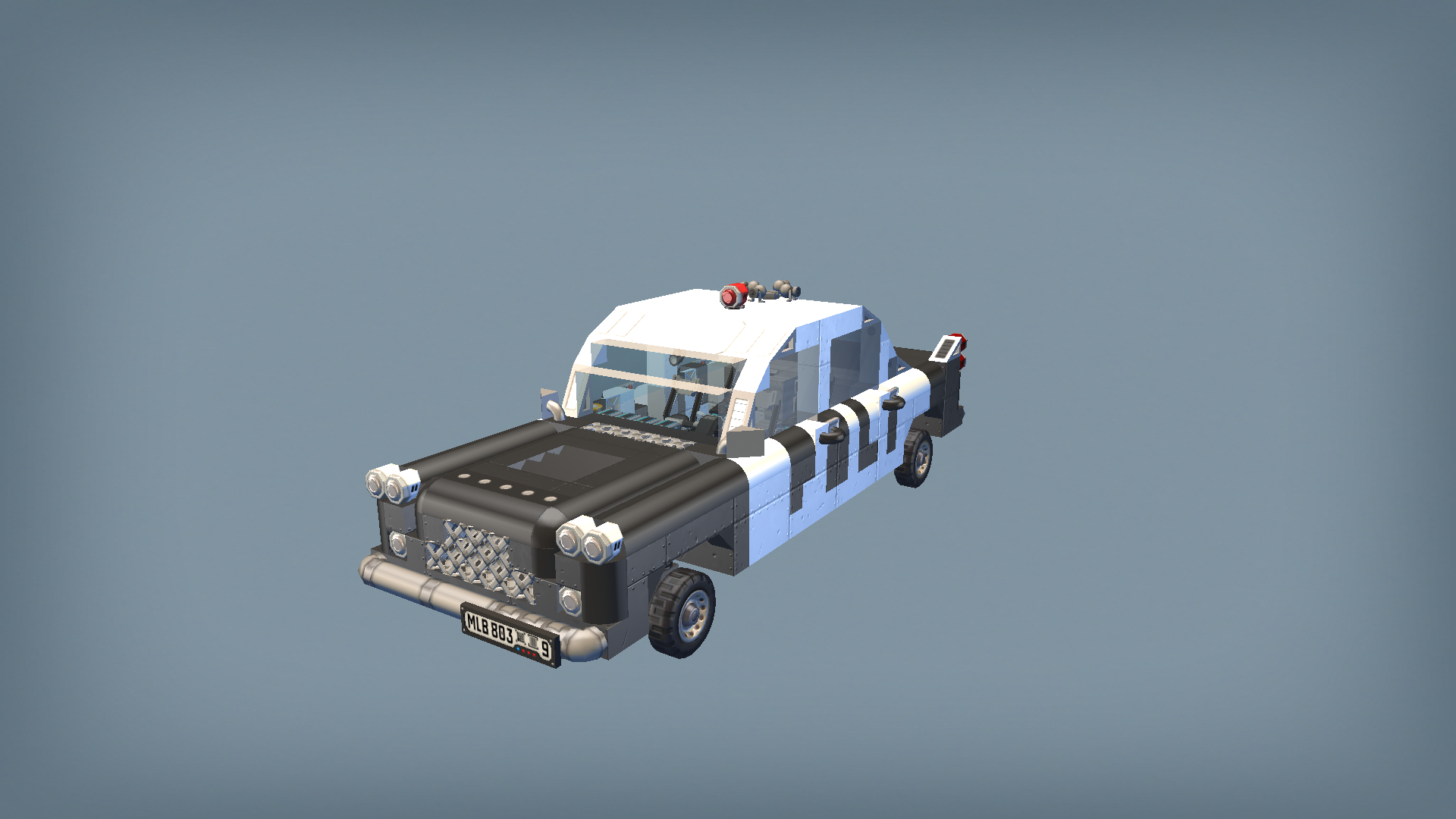 Old police car 02