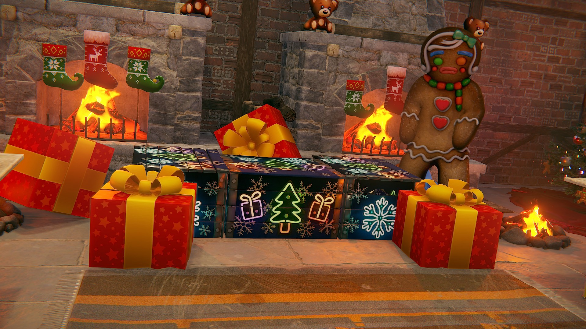 Neon Christmas Small Box